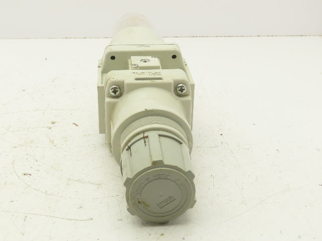 SMC AW60-N06-Z-B Compressed Air Line Filter Regulator 7-125 PSI 3/4" NPT