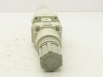 SMC AW60-N06-Z-B Compressed Air Line Filter Regulator 7-125 PSI 3/4" NPT