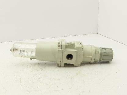 SMC AW60-N06-Z-B Compressed Air Line Filter Regulator 7-125 PSI 3/4" NPT