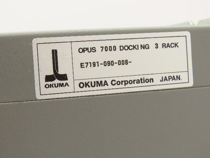 Okuma E7191-090-007 Opus7000 Docking Compact Rack Chassis W/Mother Boards