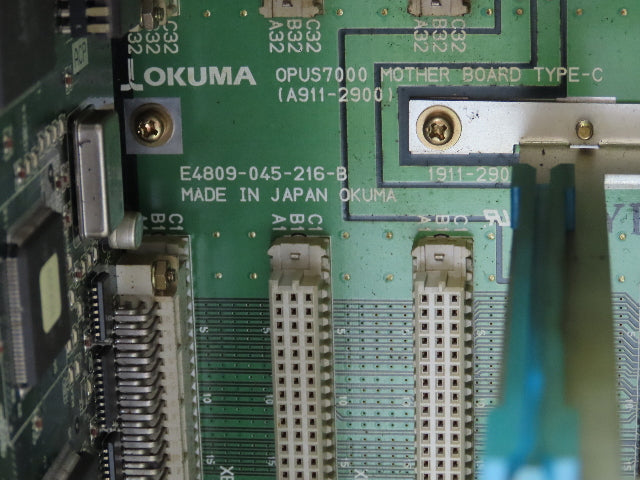 Okuma E7191-090-007 Opus7000 Docking Compact Rack Chassis W/Mother Boards