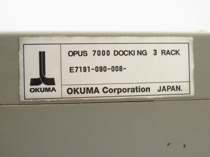 Okuma E7191-090-007 Opus7000 Docking Compact Rack Chassis W/Mother Boards