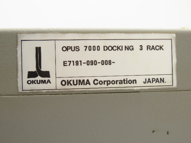 Okuma E7191-090-007 Opus7000 Docking Compact Rack Chassis W/Mother Boards