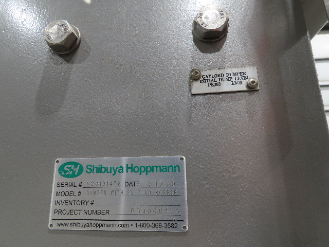 Shibuya Hoppmann Norwalt Aerosol Can Puck Sorter Inserter Line w/ Feeder Hopper