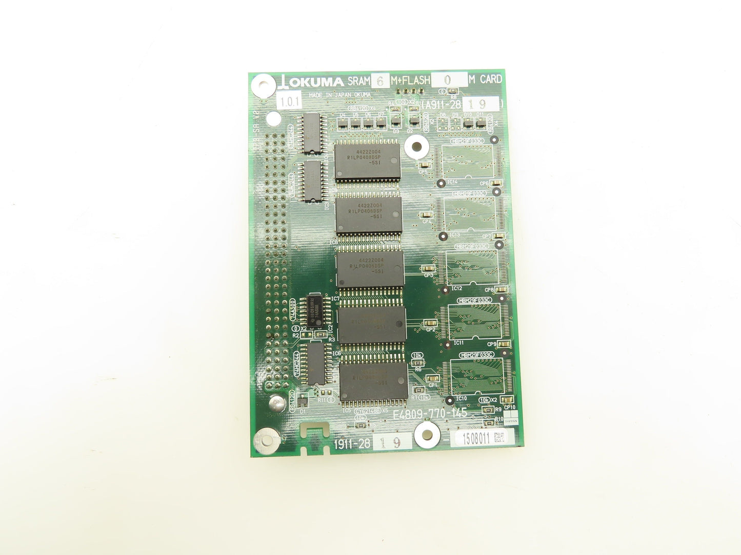 Okuma E4809-770-145 SRAM 6M + Flash 0M Card 1911-2819