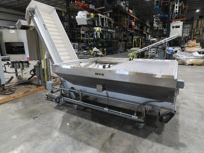 Haumiller Bottle Cap Bowl Feeder with Feed Hopper Elevator Conveyor 480V