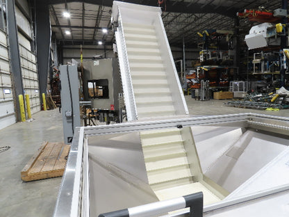 Haumiller Bottle Cap Bowl Feeder with Feed Hopper Elevator Conveyor 480V