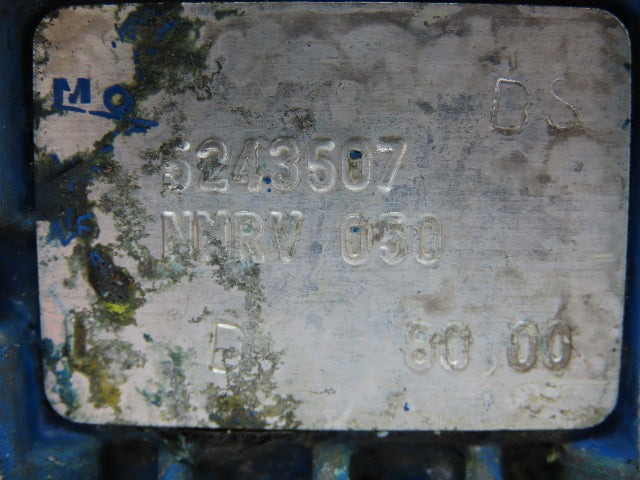 DR Drives TYPE 71C4 Gear Motor 0.55 KW 80:1 Variable Reducer 3PH IMB5