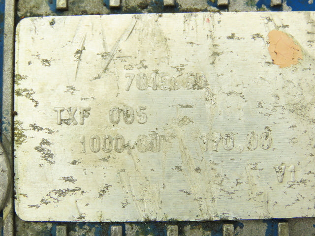DR Drives TYPE 71C4 Gear Motor 0.55 KW 80:1 Variable Reducer 3PH IMB5