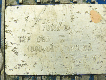 DR Drives TYPE 71C4 Gear Motor 0.55 KW 80:1 Variable Reducer 3PH IMB5