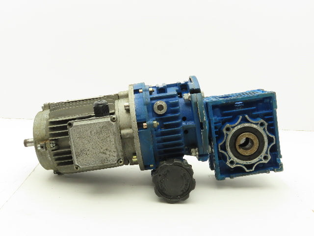 DR Drives TYPE 71C4 Gear Motor 0.55 KW 80:1 Variable Reducer 3PH IMB5