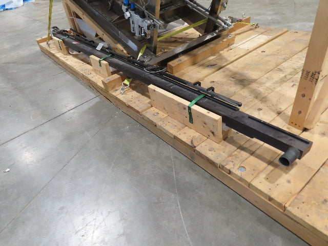 Shibuya Hoppmann Stainless Bottle Valve Feed Hopper Elevator Conveyor .5Hp 460V