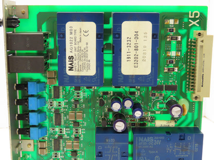 Okuma E3202-801-004 Safety Relay Unit Circuit Board Type