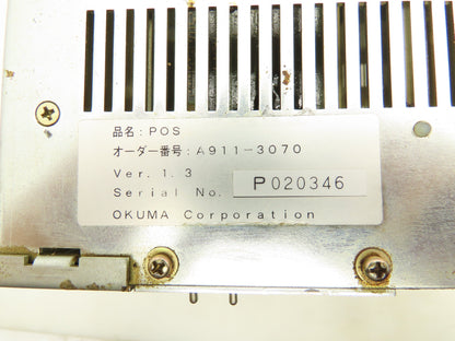 Okuma A911-3070 PLC Slot Rack Card Chassis with Motherboard ES-V4504