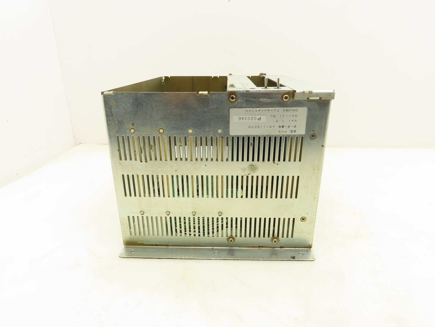 Okuma A911-3070 PLC Slot Rack Card Chassis with Motherboard ES-V4504