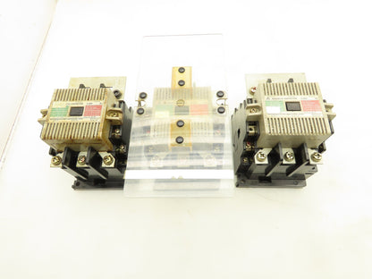 Mitsubishi Electric S-K95 Magnetic Contactor 3P 690V 100-127V Coil Lot of 3