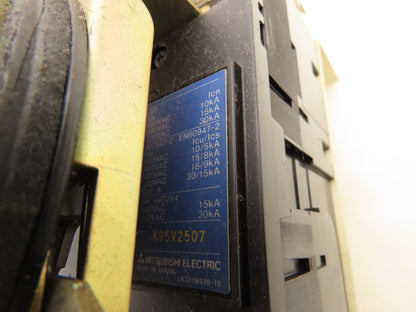 Mitsubishi Electric NF225-CP Circuit Breaker Non-Fused 3P 125A 600VAC W/Switch