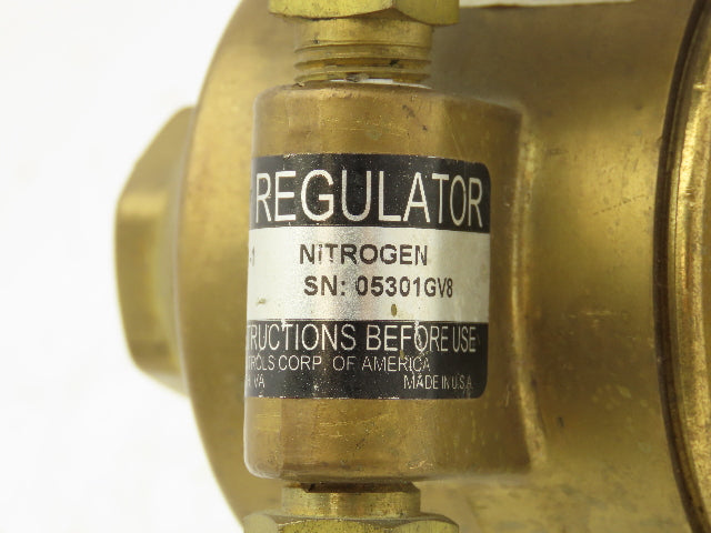 Concoa 806 8435-01-1 Welding Cylinder Regulator CGA 580 Inert Gas 8400 Series