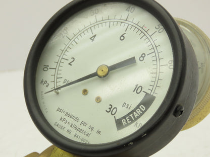 Concoa 806 8435-01-1 Welding Cylinder Regulator CGA 580 Inert Gas 8400 Series