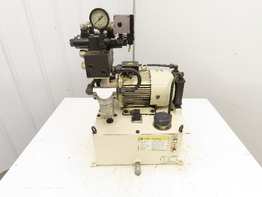 Okuma OEY-L-STD-2.2KW CNC Lathe Hydraulic Power Unit 30L/Min UNI Pump 20L Tank