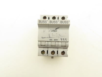 Bussmann CHM3 Fuse Holder 30A 600V 3P Lot Of 4