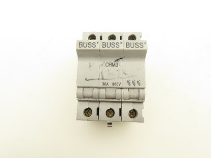 Bussmann CHM3 Fuse Holder 30A 600V 3P Lot Of 4