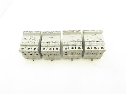 Bussmann CHM3 Fuse Holder 30A 600V 3P Lot Of 4