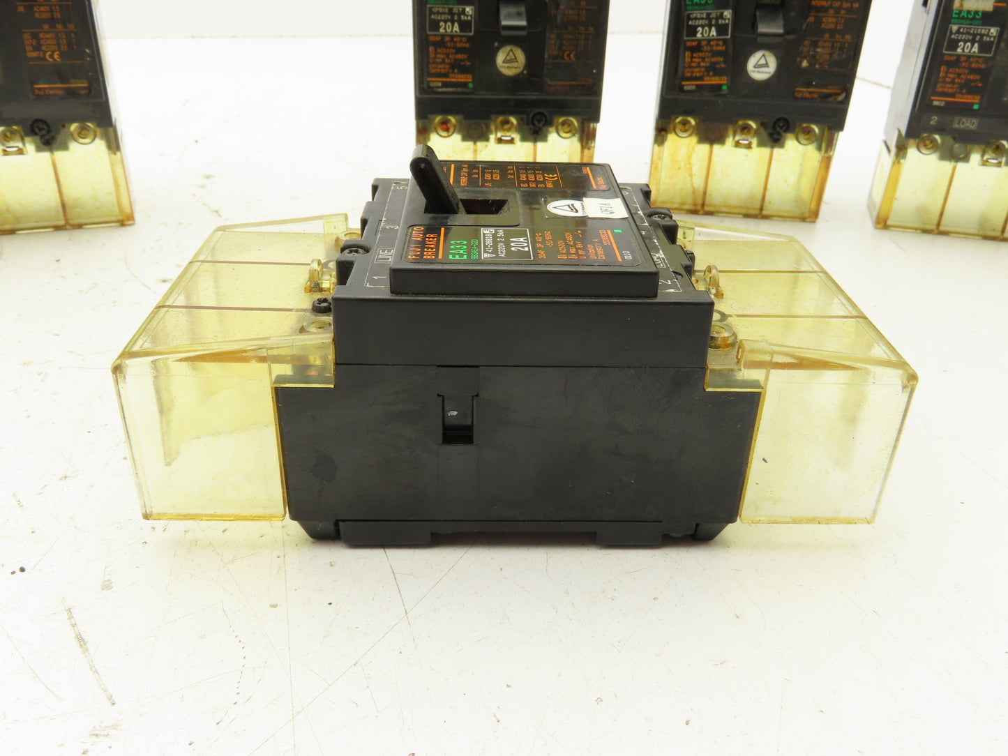 Fuji Electric EA33 Auto Circuit Breaker 20A 460V 3P Lot of 9