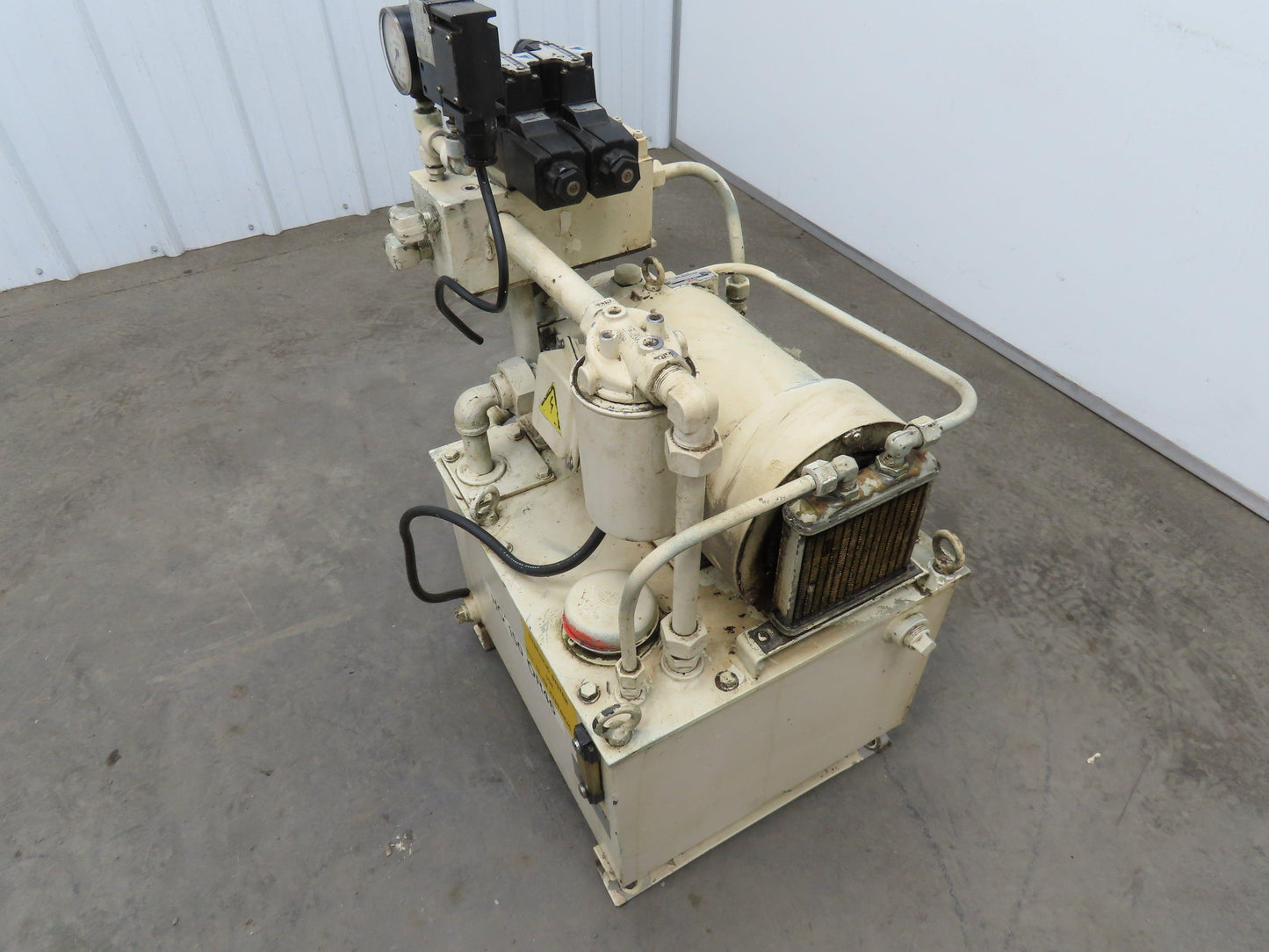 Showa Okuma PVU-40-0403-HX CNC Lathe Hydraulic Power Unit 2.2kw 25L/Min 40L Tank