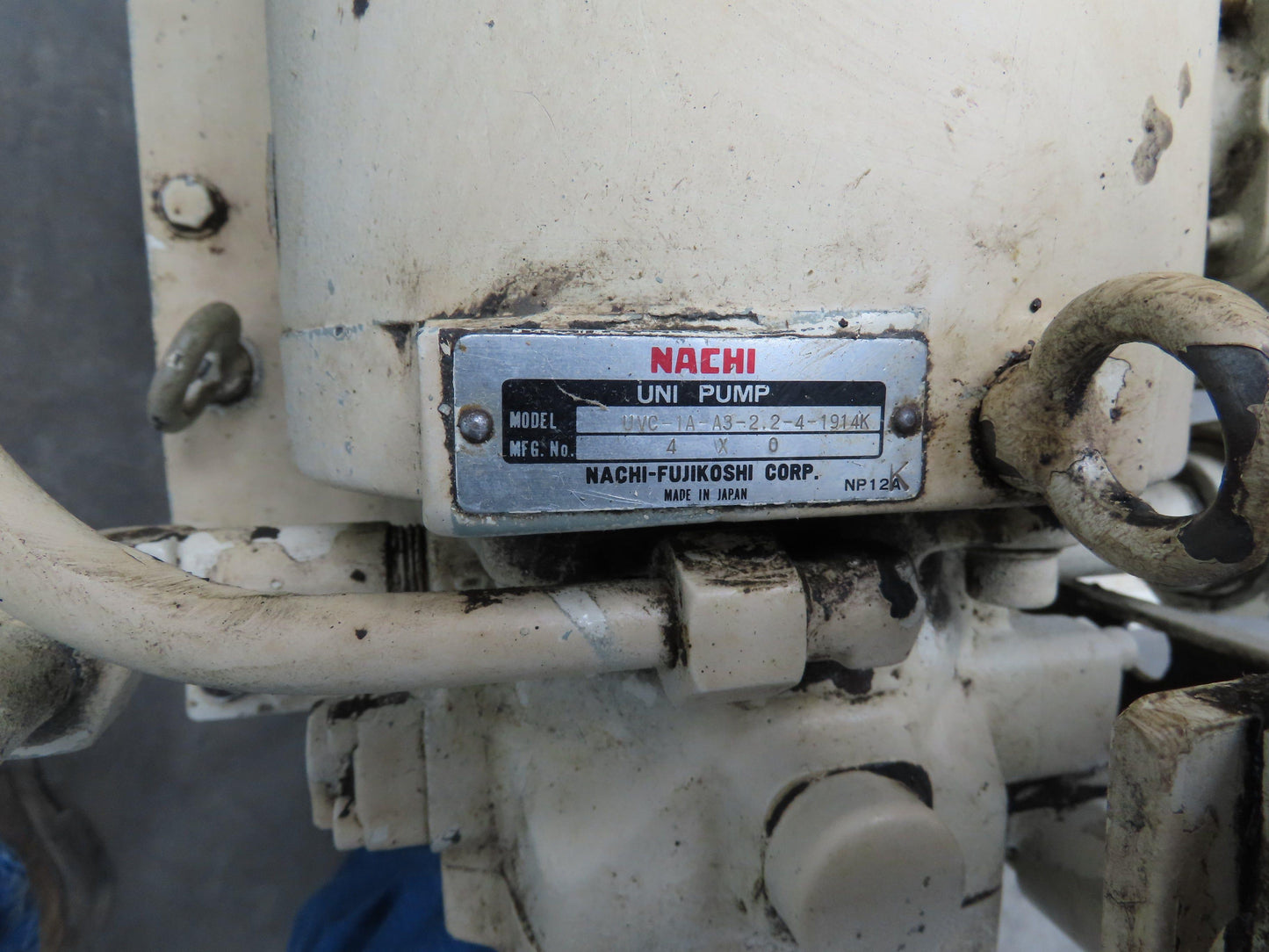 Showa Okuma PVU-40-0403-HX CNC Lathe Hydraulic Power Unit 2.2kw 25L/Min 40L Tank