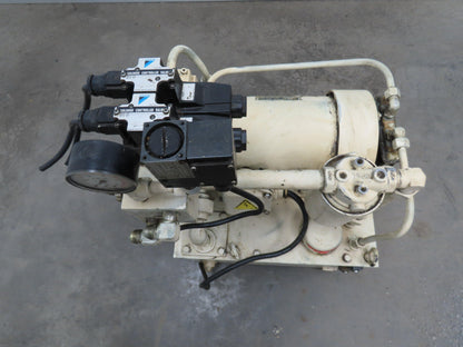 Showa Okuma PVU-40-0403-HX CNC Lathe Hydraulic Power Unit 2.2kw 25L/Min 40L Tank