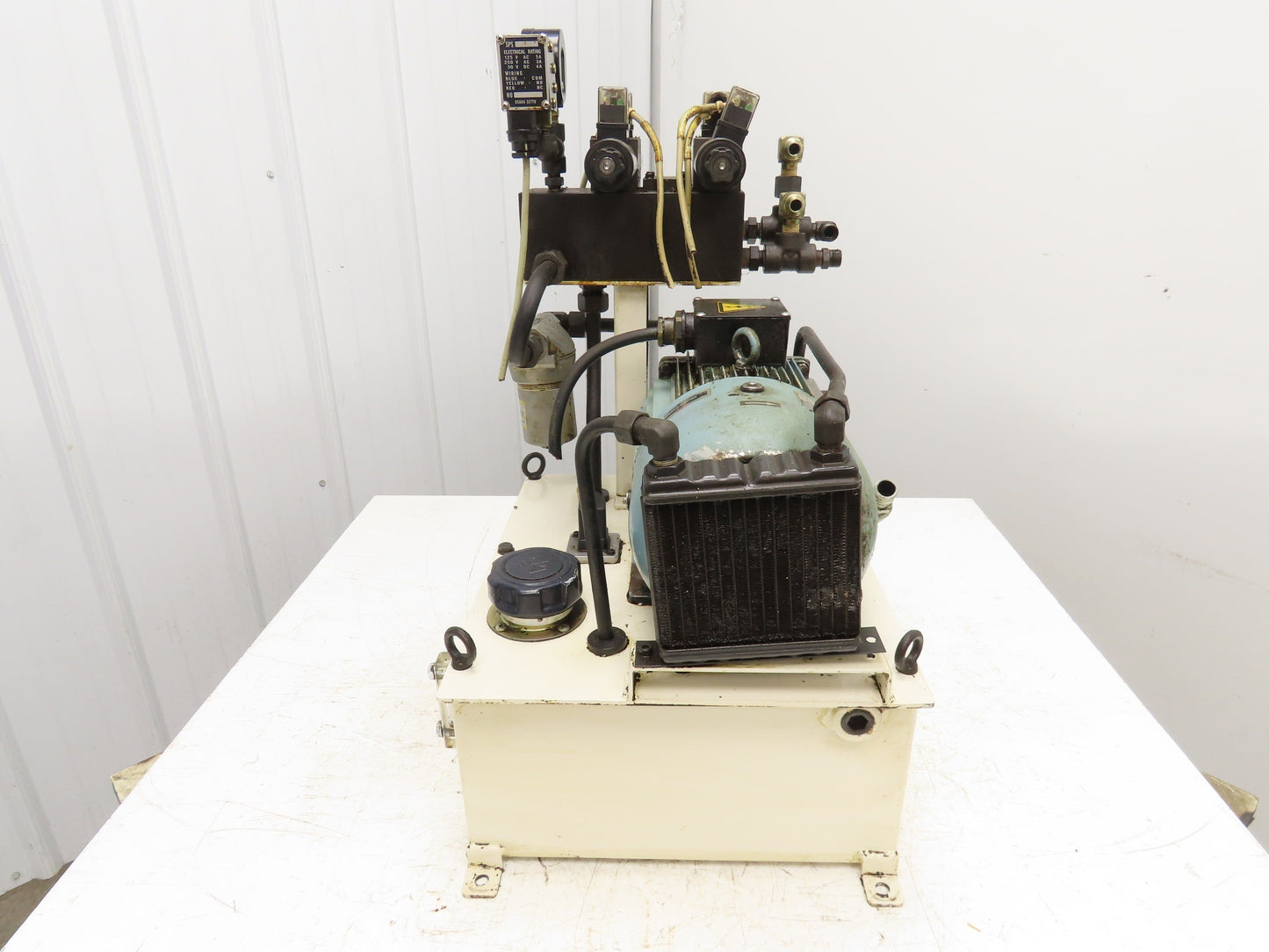 Okuma OEY-L-STD-2.2KW CNC Lathe Hydraulic Power Unit 30L/Min UNI Pump 20L Tank