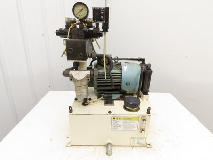 Okuma OEY-L-STD-2.2KW CNC Lathe Hydraulic Power Unit 30L/Min UNI Pump 20L Tank