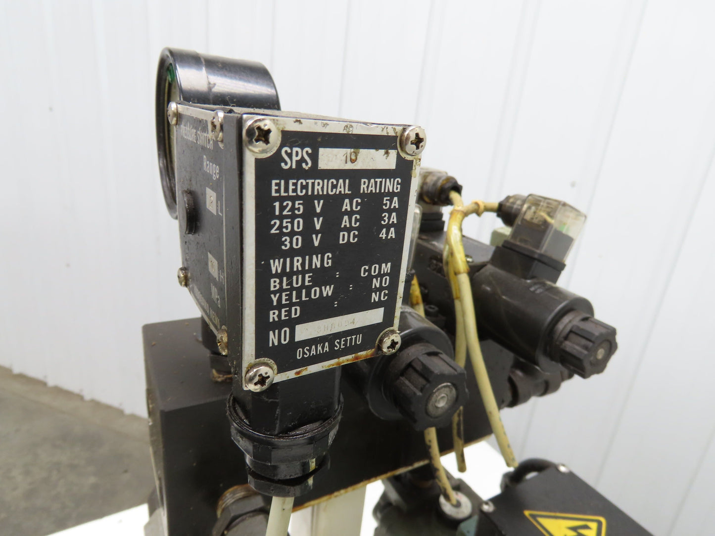 Okuma OEY-L-STD-2.2KW CNC Lathe Hydraulic Power Unit 30L/Min UNI Pump 20L Tank