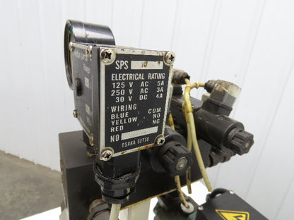 Okuma OEY-L-STD-2.2KW CNC Lathe Hydraulic Power Unit 30L/Min UNI Pump 20L Tank