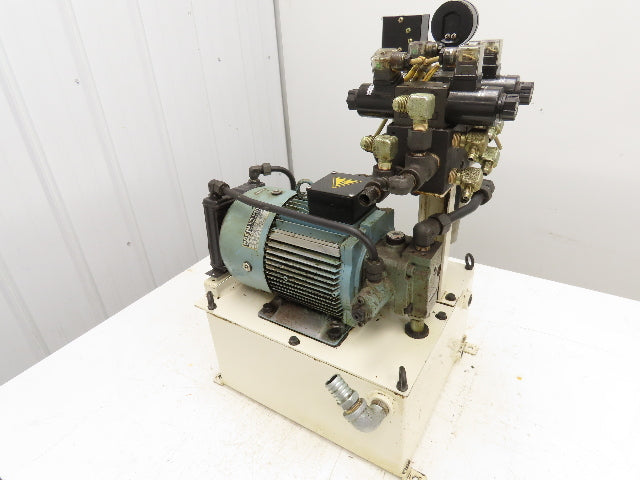 Okuma OEY-L-STD-2.2KW CNC Lathe Hydraulic Power Unit 30L/Min UNI Pump 20L Tank