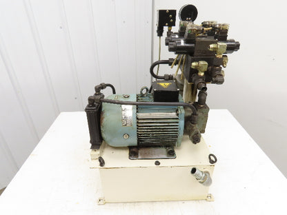 Okuma OEY-L-STD-2.2KW CNC Lathe Hydraulic Power Unit 30L/Min UNI Pump 20L Tank