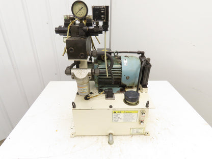 Okuma OEY-L-STD-2.2KW CNC Lathe Hydraulic Power Unit 30L/Min UNI Pump 20L Tank