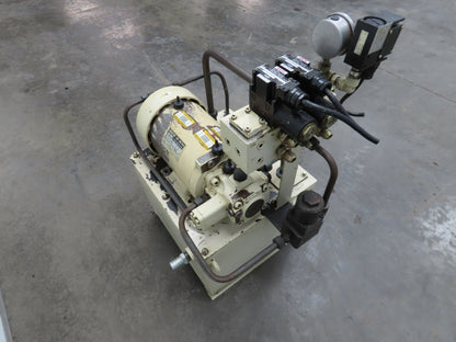 Okuma CNC Lathe Hydraulic Power Unit 2.2kw 25L/Min 40L Tank