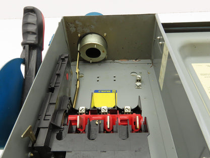 Square D HU362AWH Non-Fusible Safety Disconnect Switch 60A 60HP 600V Nema 12