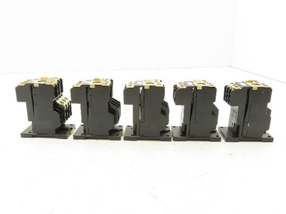 Fuji Electric TR-0N/3 Thermal Overload Relay 0.48-0.72A 600VAC Lot of 5