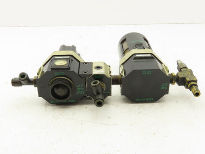 CKD R4000-10 / F4000-10-F Air Line Filter Regulator Combo 3/8"