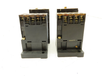 Fuji Electric SJ-0G/UL Magnetic Contactor W/Overload Relay 0.64-0.96A Lot of 2