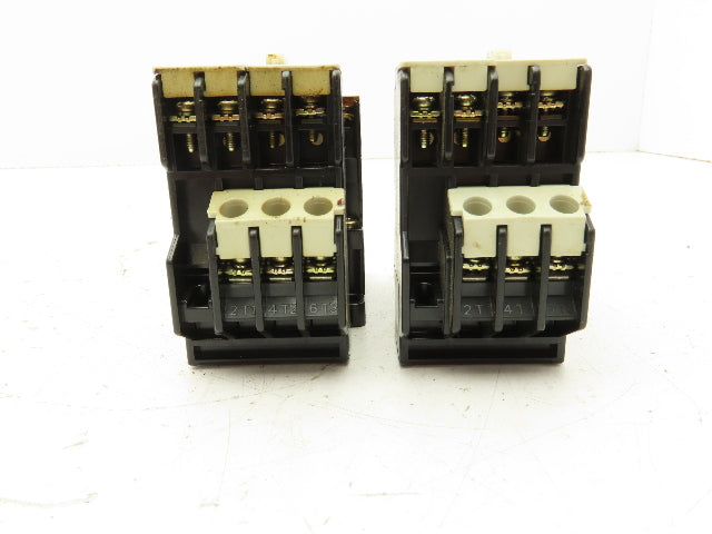 Fuji Electric SJ-0G/UL Magnetic Contactor W/Overload Relay 0.95 -1.45A Lot of 2