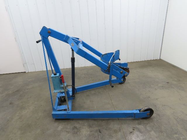 Morse 400A-60 Drum Handler Hydraulic Hand Pump 800 lbs 72" Pour Height 360°