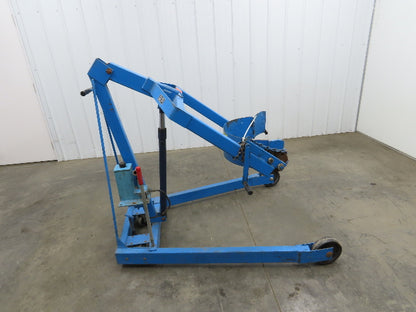 Morse 400A-60 Drum Handler Hydraulic Hand Pump 800 lbs 72" Pour Height 360°