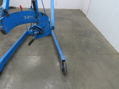 Morse 400A-60 Drum Handler Hydraulic Hand Pump 800 lbs 72" Pour Height 360°