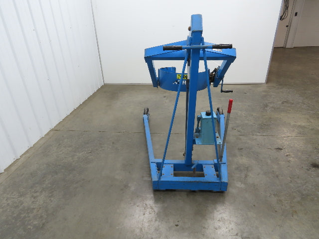 Morse 400A-60 Drum Handler Hydraulic Hand Pump 800 lbs 72" Pour Height 360°