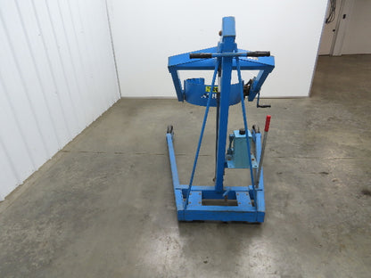 Morse 400A-60 Drum Handler Hydraulic Hand Pump 800 lbs 72" Pour Height 360°