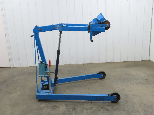 Morse 400A-60 Drum Handler Hydraulic Hand Pump 800 lbs 72" Pour Height 360°